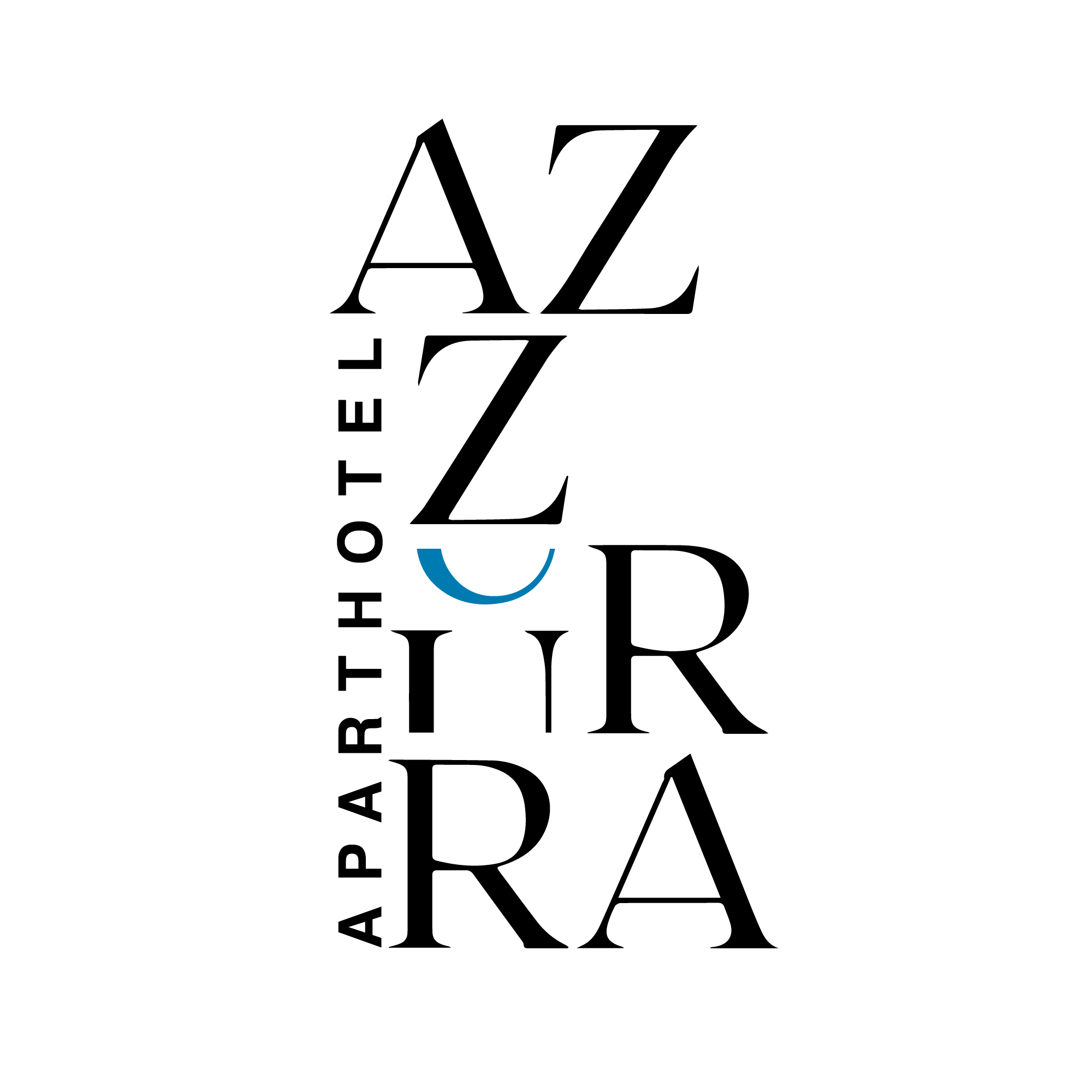 Azzurra Apart Hotel, logo verticale