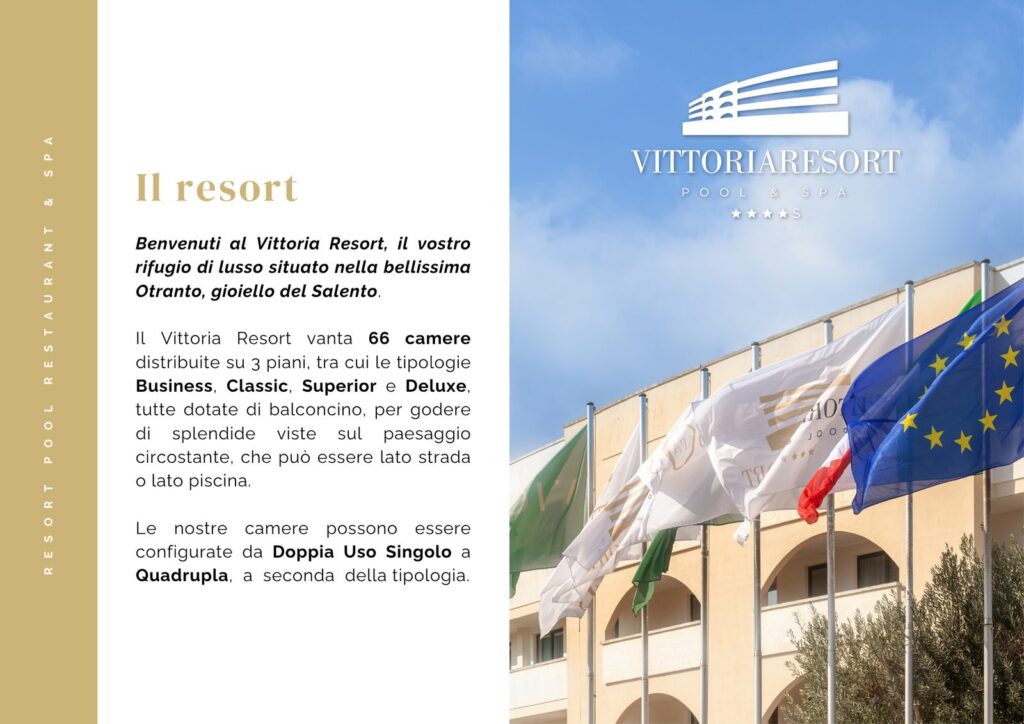 Brochure del Vittoria Resort Otranto, pagina 15