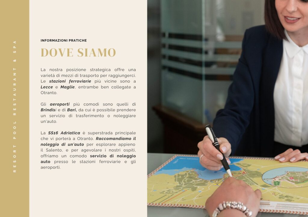 Brochure del Vittoria Resort Otranto, pagina 4